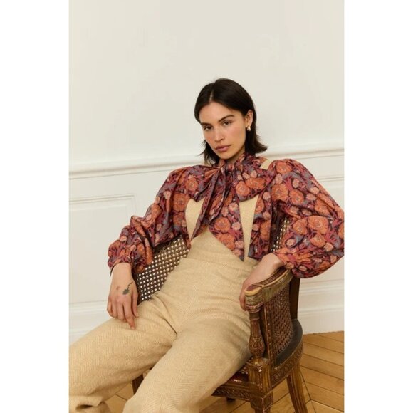 Maria De La Orden Mushroom Jumpsuit in Green - Picture 3 of 5